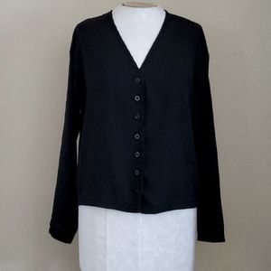 Kuashidai Black Blouse